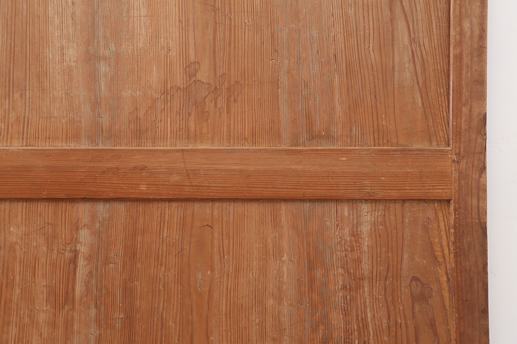 アンティーク建具 木味を楽しめる帯戸4枚セット板戸、引き戸R