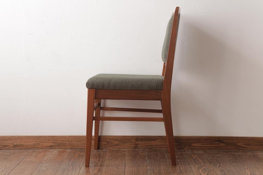 ヴィンテージ家具　イギリスビンテージ　ビーチ材　味のある趣のワークチェア(椅子)(R-037358)