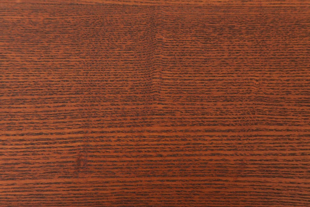 レトロ家具　エンジュ材　漆塗り　折り畳み式の珍しい座卓(ローテーブル)(R-037406)