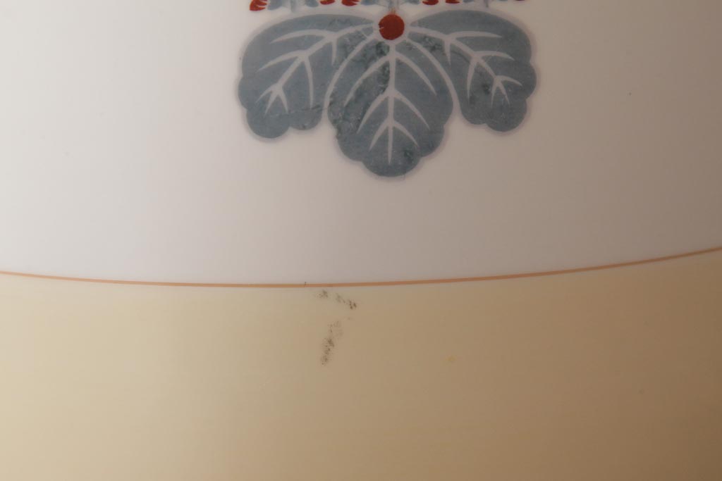アンティーク雑貨　オールドノリタケ(則武、日陶)　桐紋が和モダンを盛り上げる火鉢(手あぶり、鉢カバー、傘立て)(R-037419)