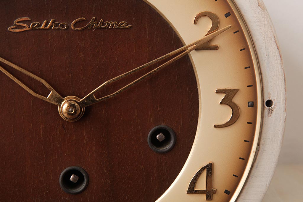 SEIKO(セイコー) Seiko Chime ゼンマイ式 テンプ式 シャビー SEIKO(セイコー) Seiko Chime ゼンマイ式 テンプ式 シャビー