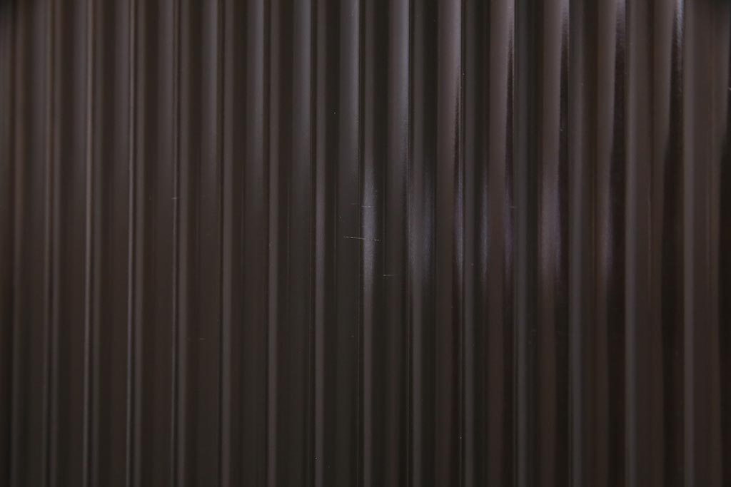 ラフジュ工房オリジナル　ヒノキ無垢材・ヒバ材　モールガラス入り　レトロな趣漂う3人用ロッカー(ワードローブ)(R-037541)