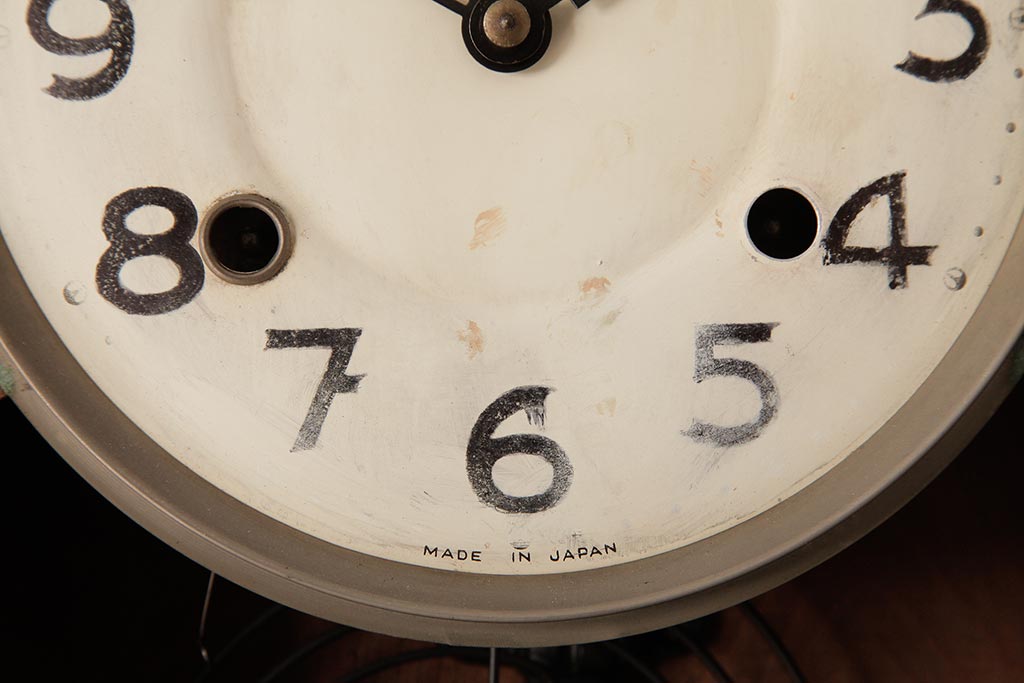 アンティーク雑貨　トレードマークSY　鈴木芳太郎製　手巻き　クラシカルなゼンマイ式振り子時計(掛時計、柱時計)(R-037667)