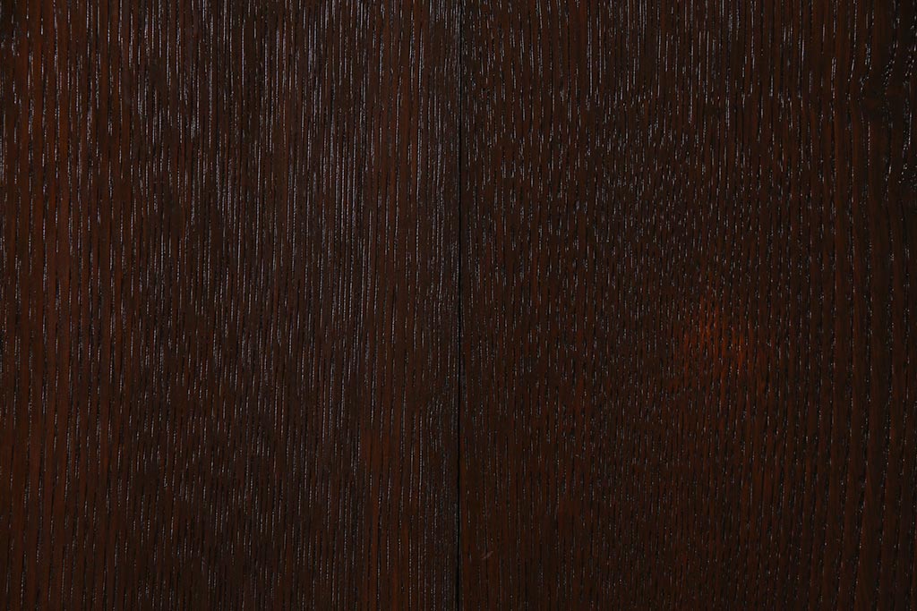 アンティーク建具　明治大正期　総栗材　濃い色合いと味わいが魅力的な蔵戸(建具、引き戸、玄関戸)(R-037768)