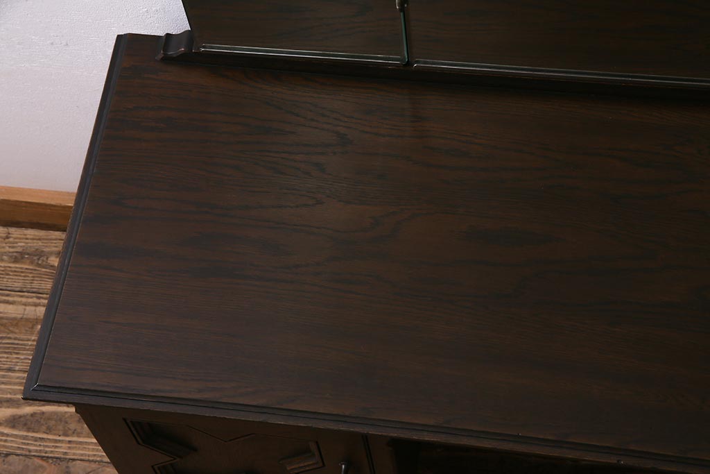 ビンテージ家具 神戸洋家具 永田良介商店 スツール付き 上品な ビンテージ家具 神戸洋家具 永田良介商店 スツール付き 上品な