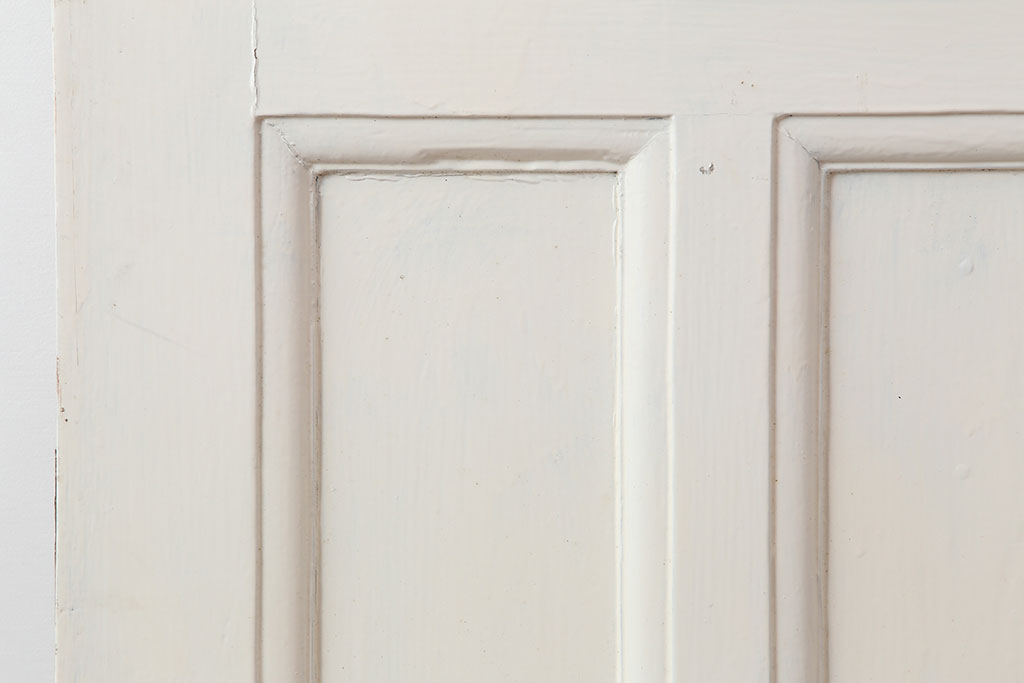 アンティーク建具　フランスアンティーク　ステンドグラスがおしゃれな木製ドア(扉、建具)(R-037946)