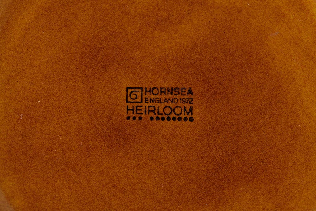 イギリスビンテージ　HORNSEA(ホーンジー)　HEIRLOOM(エアルーム)　コーヒーキャニスター(保存容器、ジャー)(R-037957)