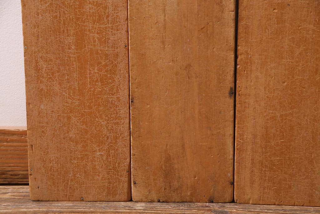 レトロ雑貨　昭和レトロ　大きな積み木セット【うすい長方形・大/5ヶ組】(飾り台、ディスプレイ雑貨)(R-038075)