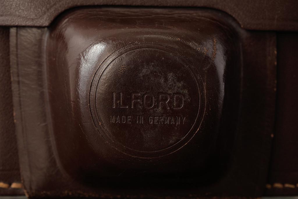 ヴィンテージ雑貨　ILFORD(イルフォード)　Sportsman(スポーツマン)　ケース・説明書付き　ドイツ製　35mmフィルム　ビンテージカメラ(R-038096)