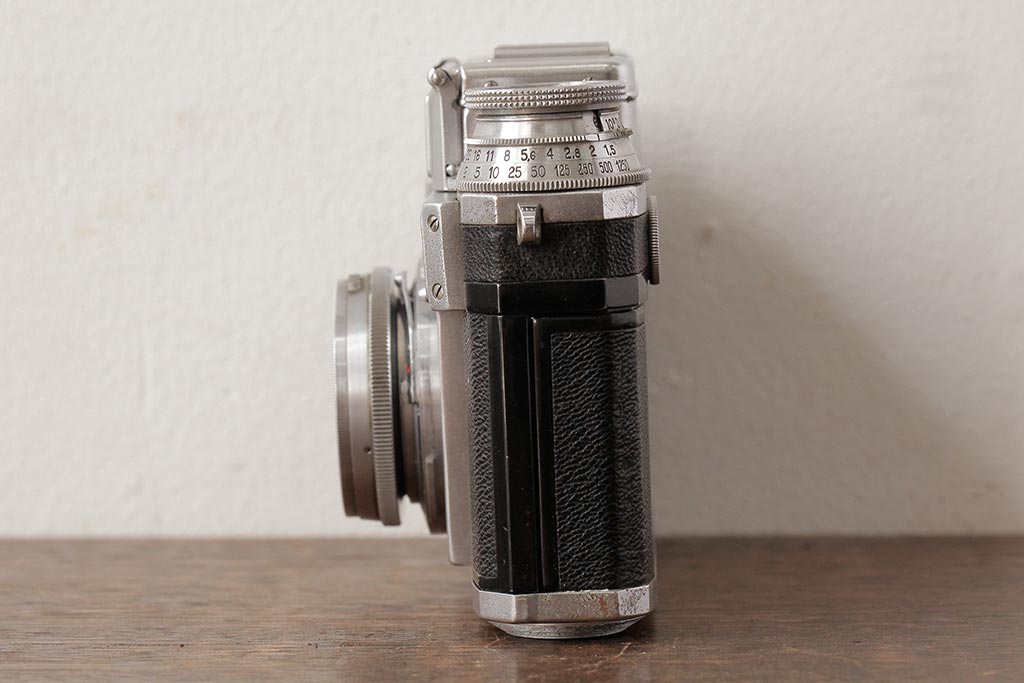 ジャンク品　アンティーク雑貨　希少品　CONTAX(コンタックス)　ZEISS IKON(ツァイスイコン) 　カメラ　ケース付き(R-038107)