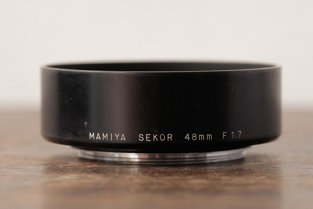 ビンテージ雑貨　MAMIYA(マミヤ)　オートデラックス　セコールFC　48mm　ヴィンテージカメラ　F1.7　ケース付き(R-038111)