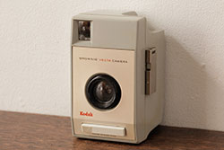 ビンテージ雑貨　Kodak(コダック)　BROWNIE VECTA(ブロウニー・ヴェクタ)　イギリスヴィンテージ　カメラ(R-038113)