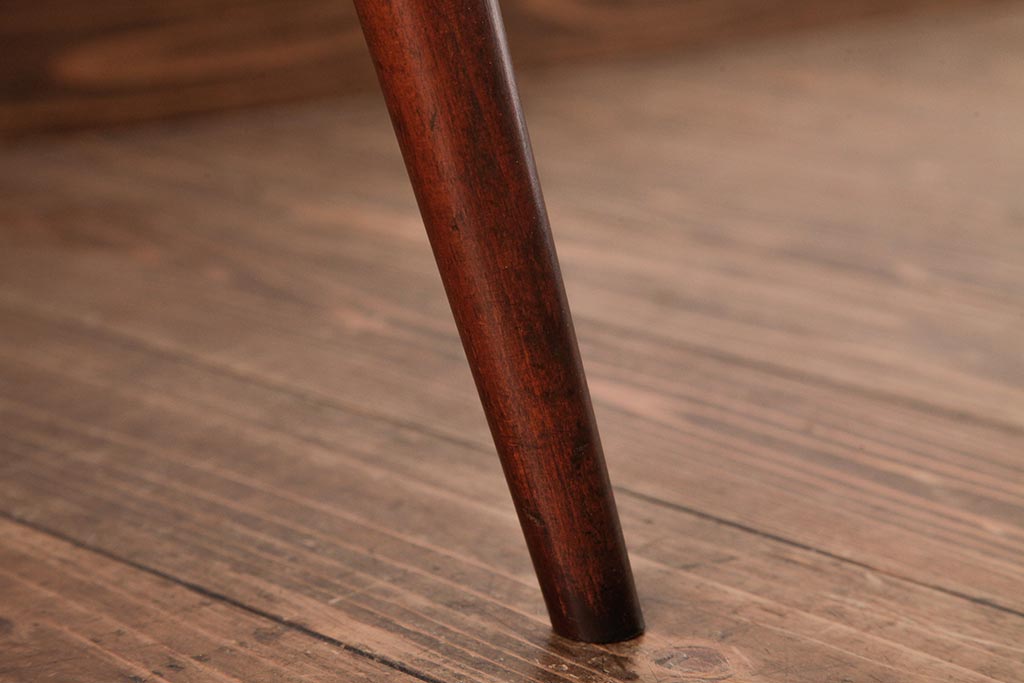 ヴィンテージ家具　イギリスビンテージ　ERCOL(アーコール)　ゴールドスミス　落ち着いた色味のチェア (ダイニングチェア、椅子)(R-038126)