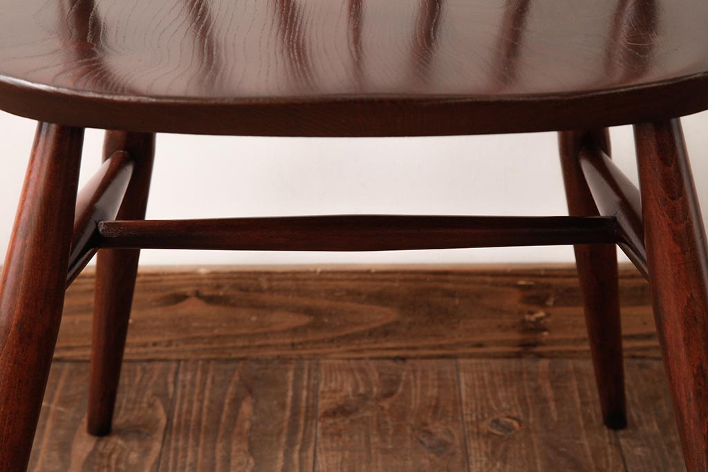 ヴィンテージ家具　イギリスビンテージ　ERCOL(アーコール)　ゴールドスミス　シンプルスタイリッシュなチェア (ダイニングチェア、椅子)(R-038127)