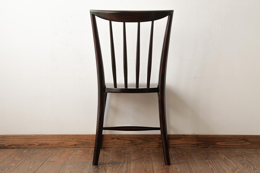 ビンテージ　松本民芸家具　シックな雰囲気漂うチェア(ダイニングチェア、椅子)(R-038337)