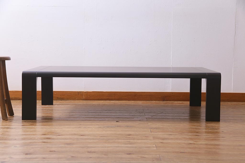 中古　天童木工　おしゃれでモダンなデザインの座卓(ローテーブル)(定価約11万8千円)(R-038364)