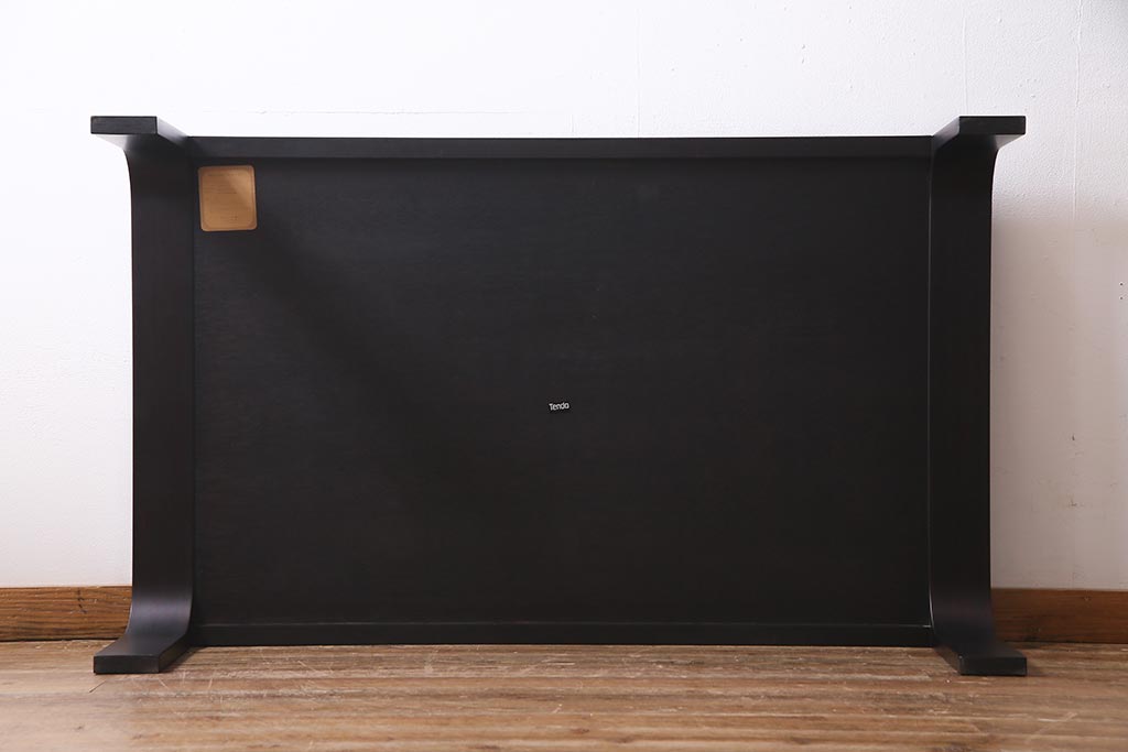 中古　天童木工　おしゃれでモダンなデザインの座卓(ローテーブル)(定価約11万8千円)(R-038364)