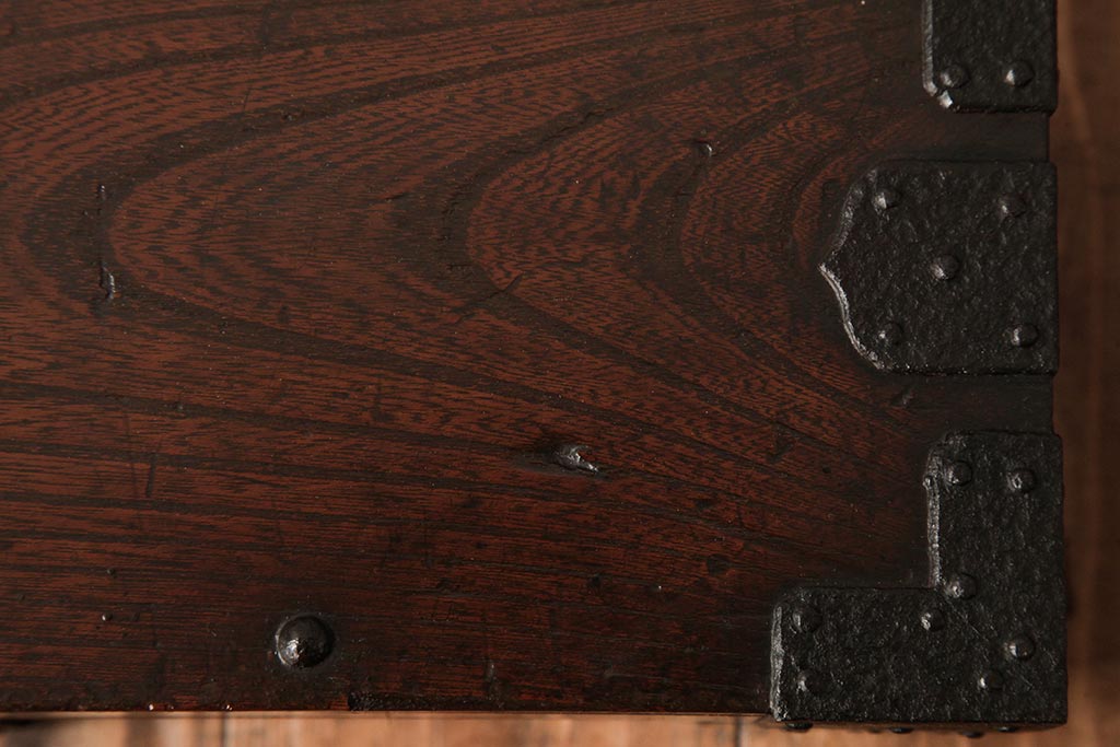 アンティーク家具 古民具・骨董 江戸明治期 ケヤキ材 古い質感が魅力の