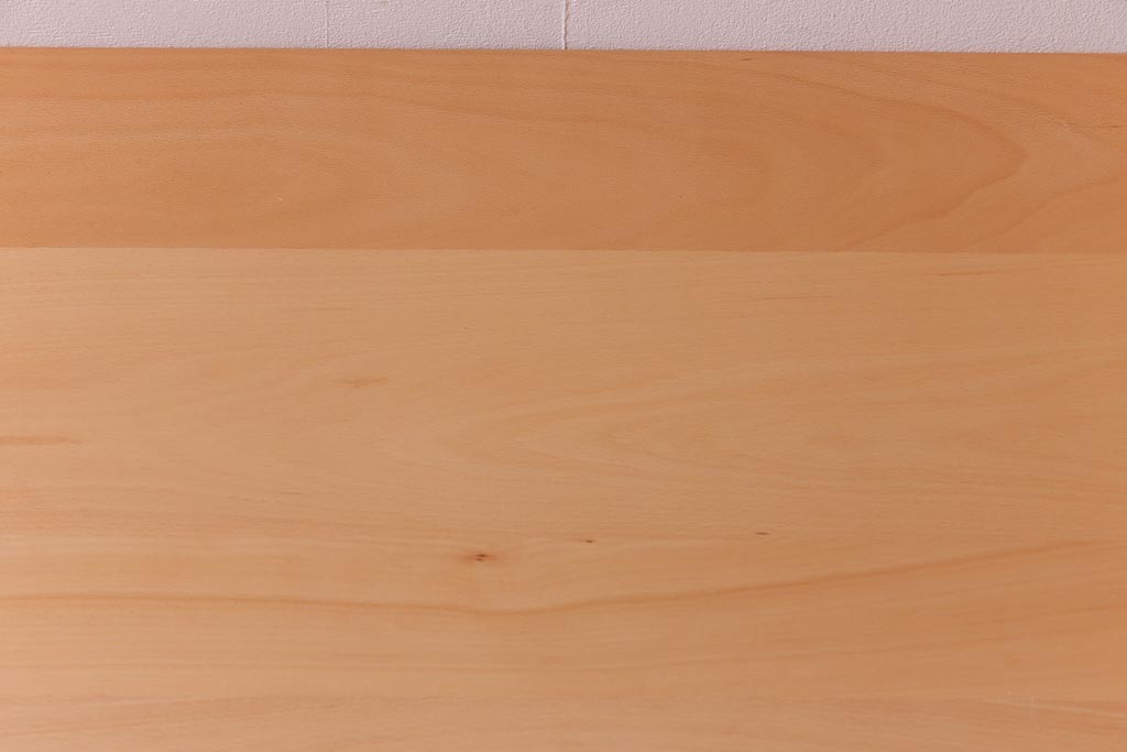 中古　飛騨産業　キツツキ　kids furniture　KF152TB　ビーチ材　キッズスタッキングテーブル(キャスター付きテーブル)(R-038400)