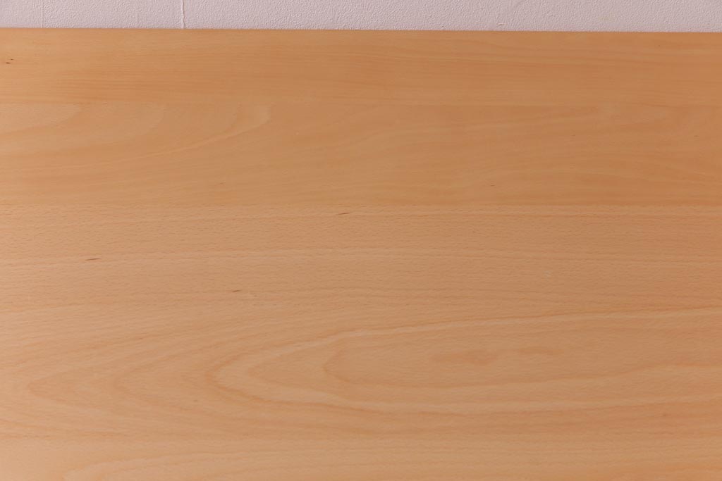 中古　飛騨産業　キツツキ　kids furniture　KF151TB　ビーチ材　キッズスタッキングテーブル(キャスター付きテーブル)(R-038405)