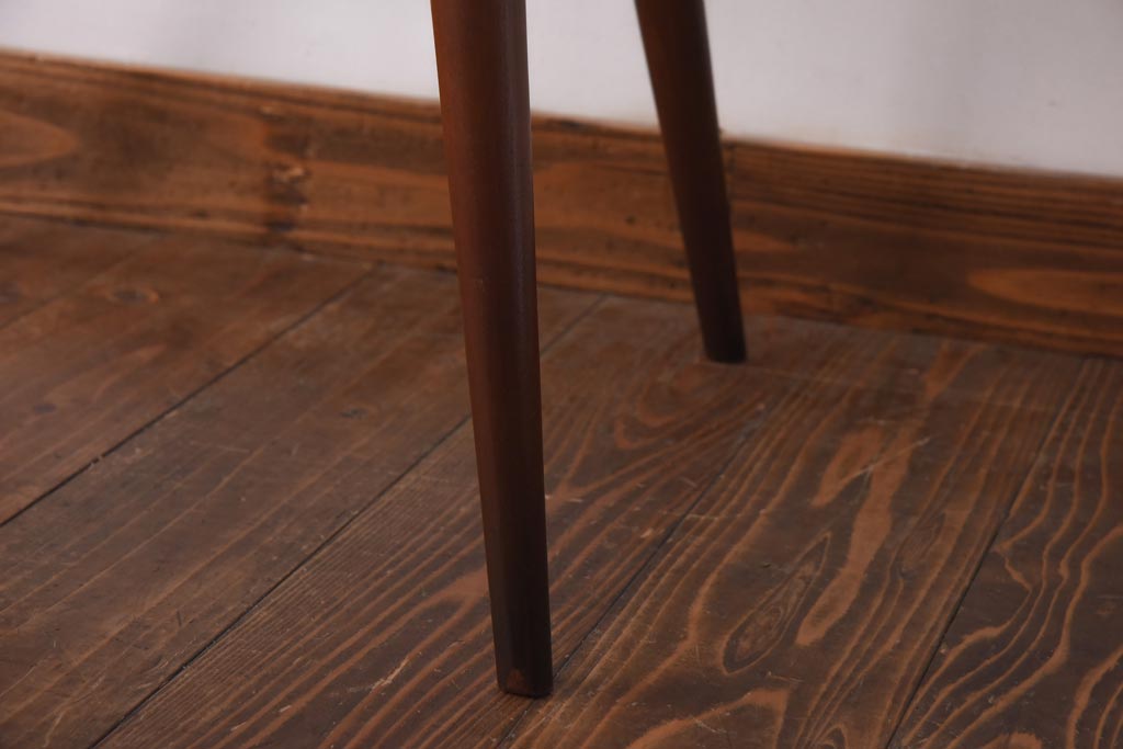 ヴィンテージ家具　イギリスビンテージ　ERCOL(アーコール)　希少!洗練された佇まいのラダーバックチェア(ダイニングチェア、椅子)(R-038474)
