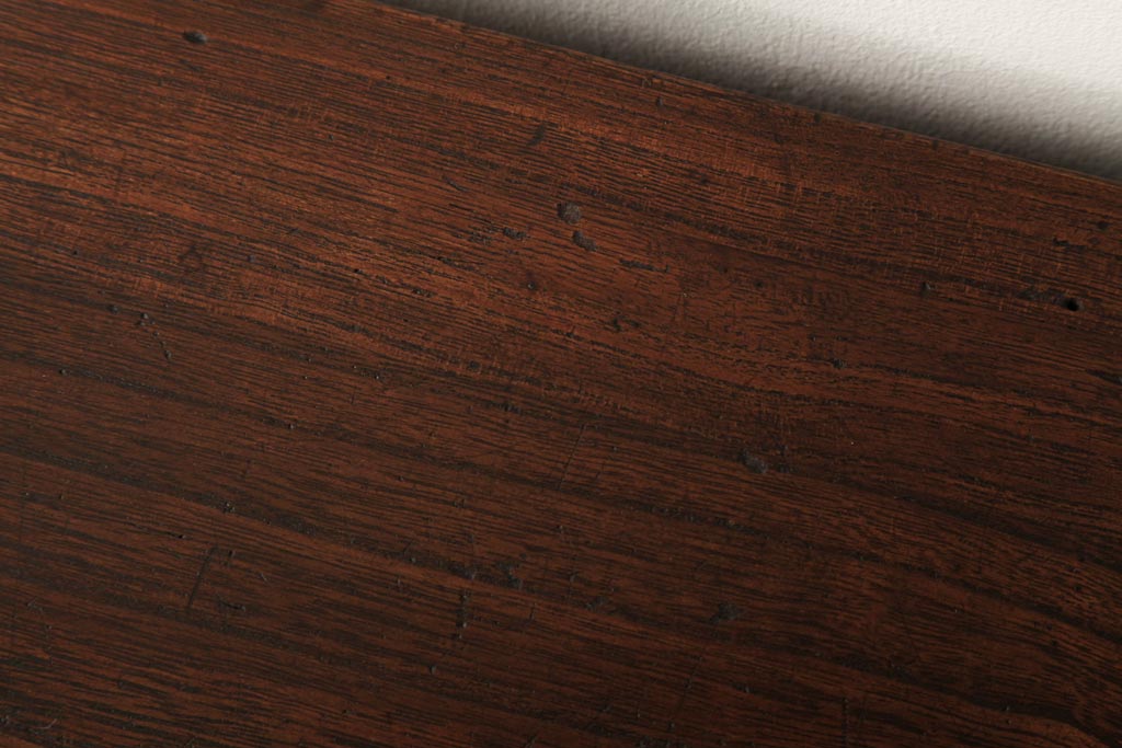 アンティーク家具　和製アンティーク　大正昭和初期　桐材　銅金具　味わい深い小引き出し(小箪笥、小物収納)(R-038554)