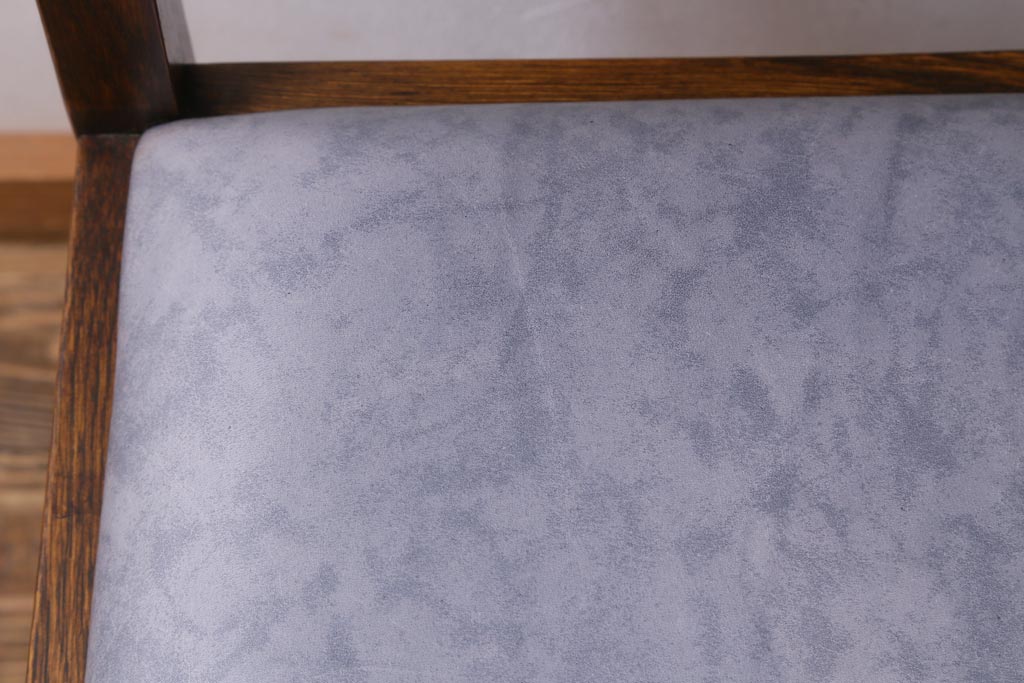 中古　アメリカ　Stickley(スティックレー、スティックレイ)社　象嵌入り　ミッションスタイル　サイドチェア(椅子、ダイニングチェア)(R-038608)