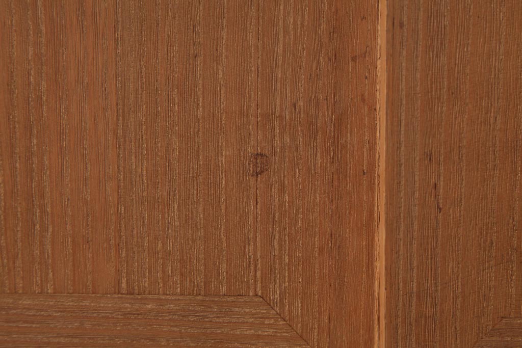 アンティーク家具　和製アンティーク　昭和中期　桐材が味わい深い戸棚(収納棚、キャビネット)(R-038632)