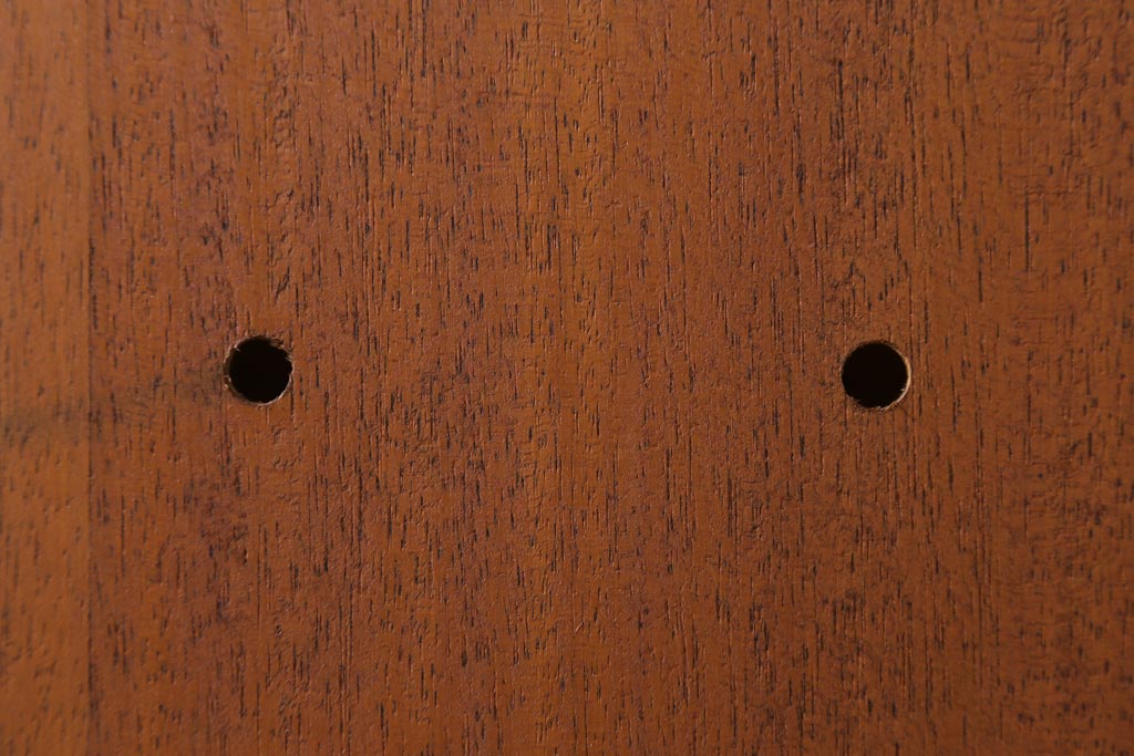 ヴィンテージ家具　イギリスビンテージ　nathan社(ネイサン)　チーク材のスタイリッシュなキャビネット(カップボード、食器棚、収納棚)(R-038693)