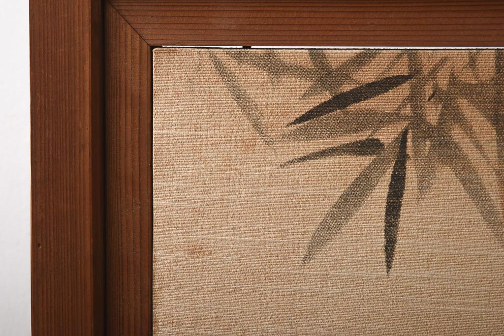 透かし彫り 簾屏風 パーテーション 衝立 間仕切り 昭和レトロ 古