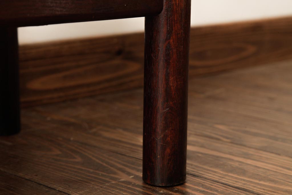 ビンテージ　松本民芸家具　初期モデル　ラッシスツール2脚セット(チェア、椅子)(R-038798)