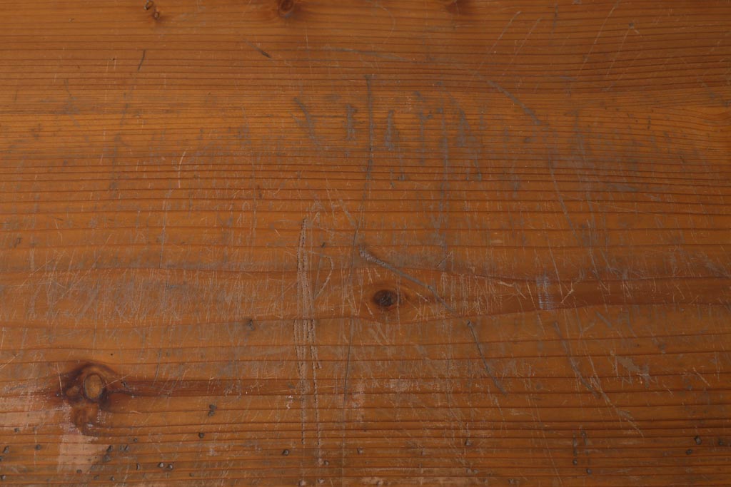 レトロ家具　昭和中期　素朴な木の風合いがレトロな収納棚(棚、オープンラック)(R-038861)