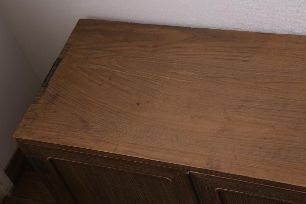アンティーク家具　レトロな和の雰囲気漂う重ねタンス(和タンス、衣装箪笥)(R-038882)