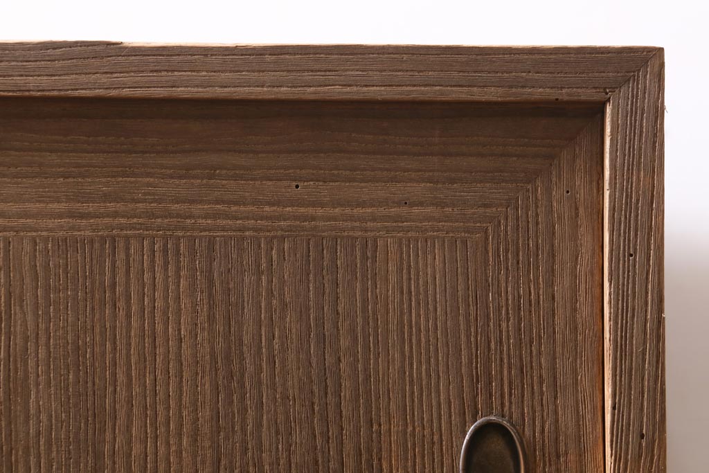 アンティーク家具　昭和中期　柔らかな木の質感が魅力的な重ね桐箪笥(衣装箪笥、引き出し、桐たんす)(R-039059)