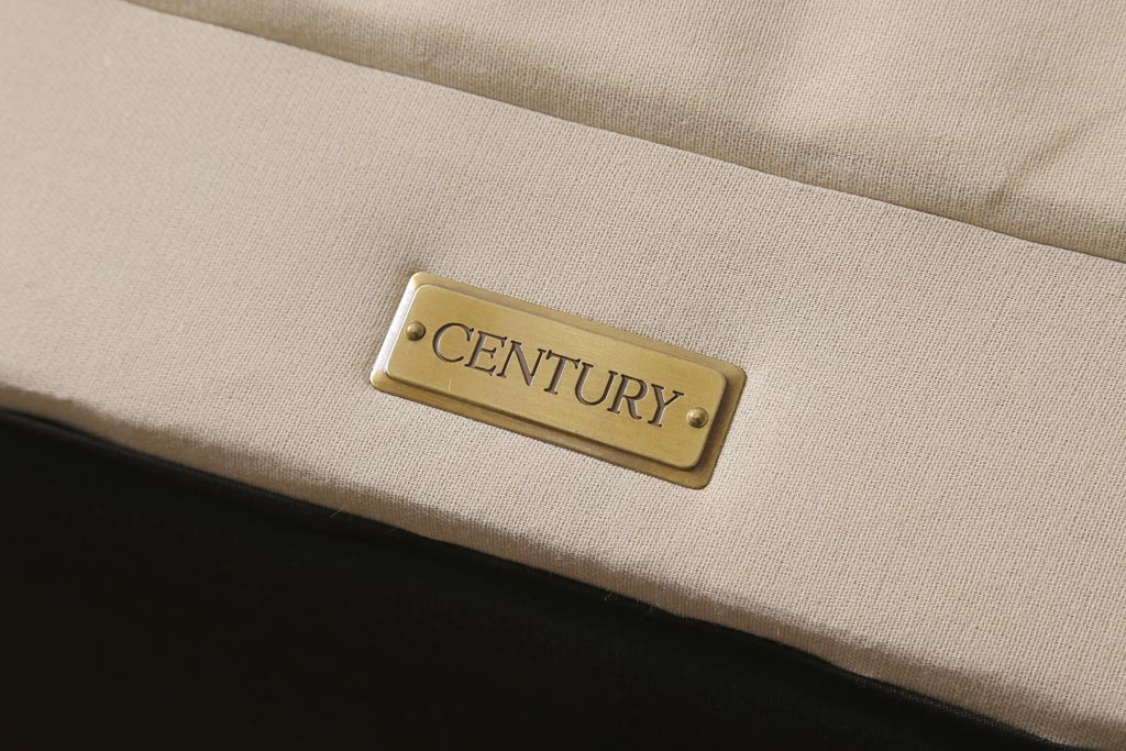 中古　アメリカ製　センチュリー社(CENTURY)　1人掛けソファ(1Pソファ、一人掛け)(定価約60万円)(R-039103)