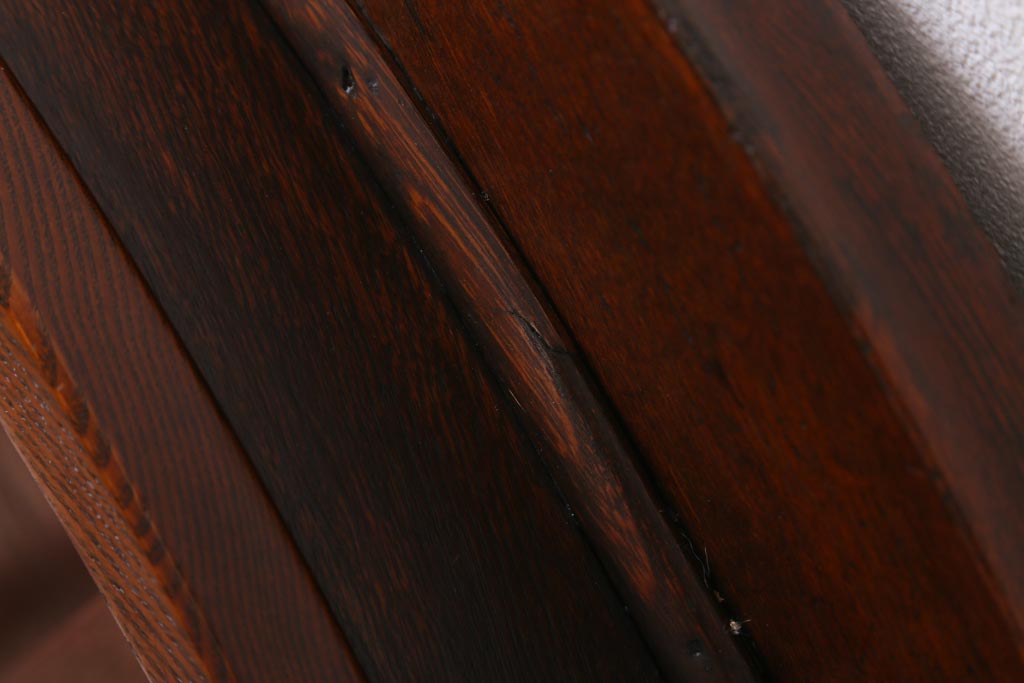 アンティーク家具　和製アンティーク　大正昭和初期　栓材　上手物!上品な挽き物加工の脚が魅力な丸テーブル(座卓、ローテーブル)(R-039265)