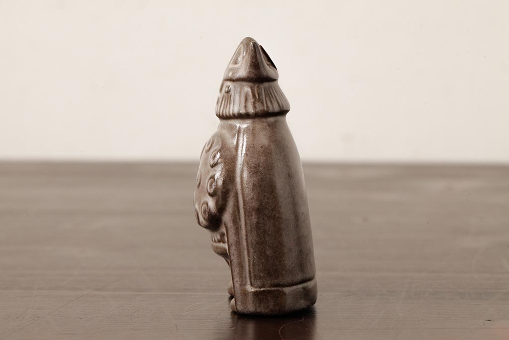 ヴィンテージ雑貨　北欧ビンテージ　Upsala Ekeby(ウプサラ・エクビー)社　Taisto Kaasinenデザイン　Viking　フィギア(置き物、ディスプレイ雑貨)(R-039316)