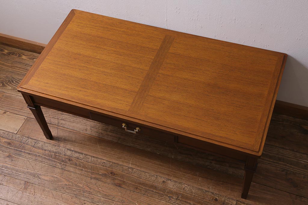 中古　maruni(マルニ)　地中海ロイヤルシリーズ　センターテーブル(ローテーブル、リビングテーブル)(定価約12万円)(R-039331)