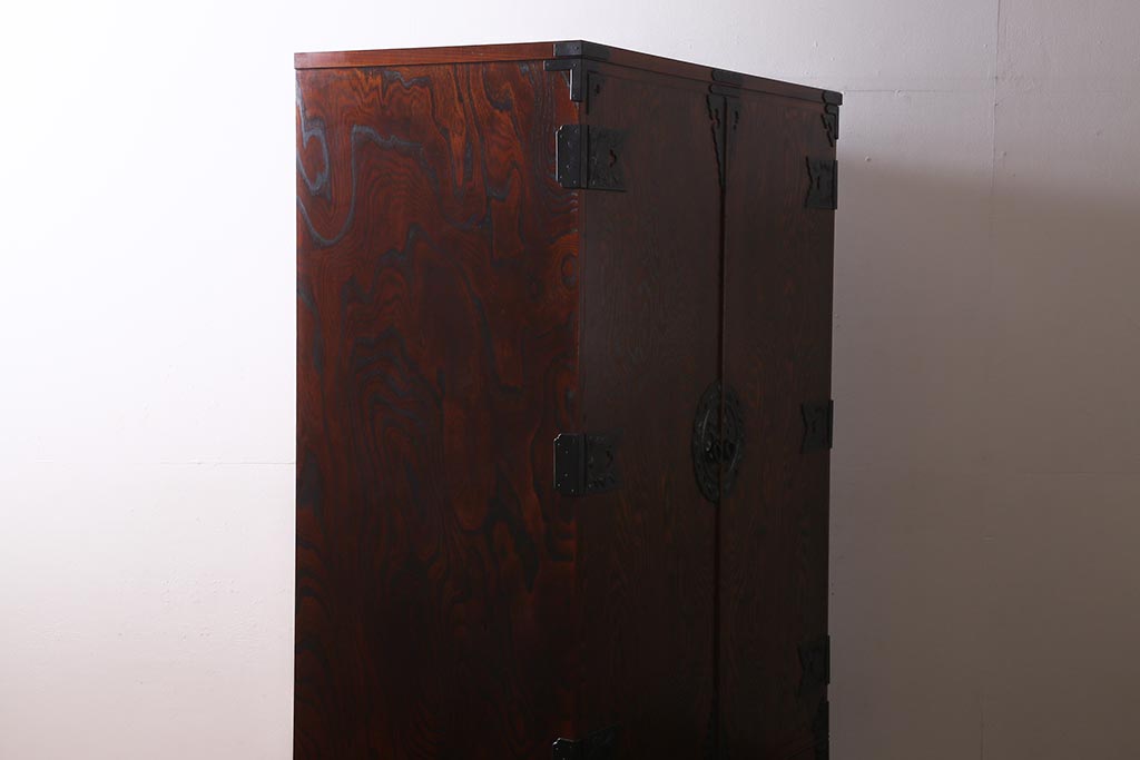 中古　岩谷堂箪笥　菊幸　幸型洋服タンス40 風格漂うワードローブ(洋服タンス)(定価約63万円)(R-039416)