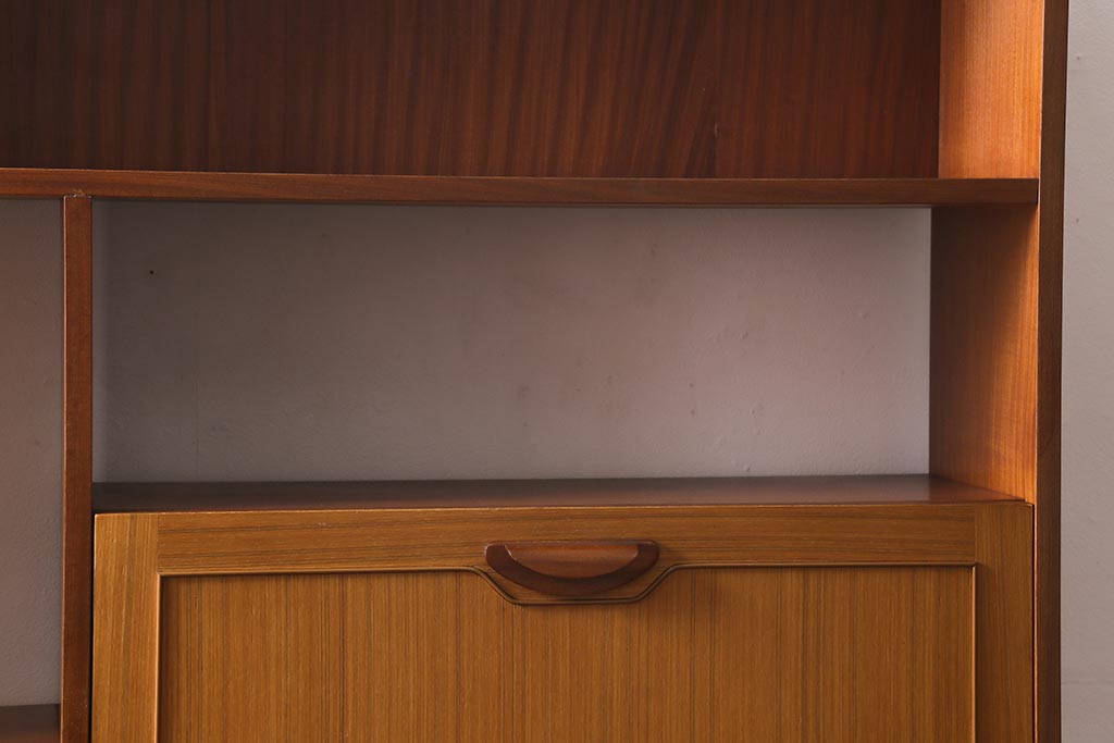 ヴィンテージ家具　STONEHILL　ミッドセンチュリーなルームディバイダー(飾り棚、キャビネット、ビンテージ)(R-039498)