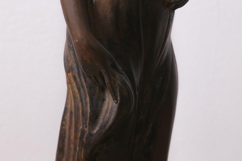 イタリア製　Moreau　リプロダクト　ブロンズ像(オブジェ、置物)(R-039670)