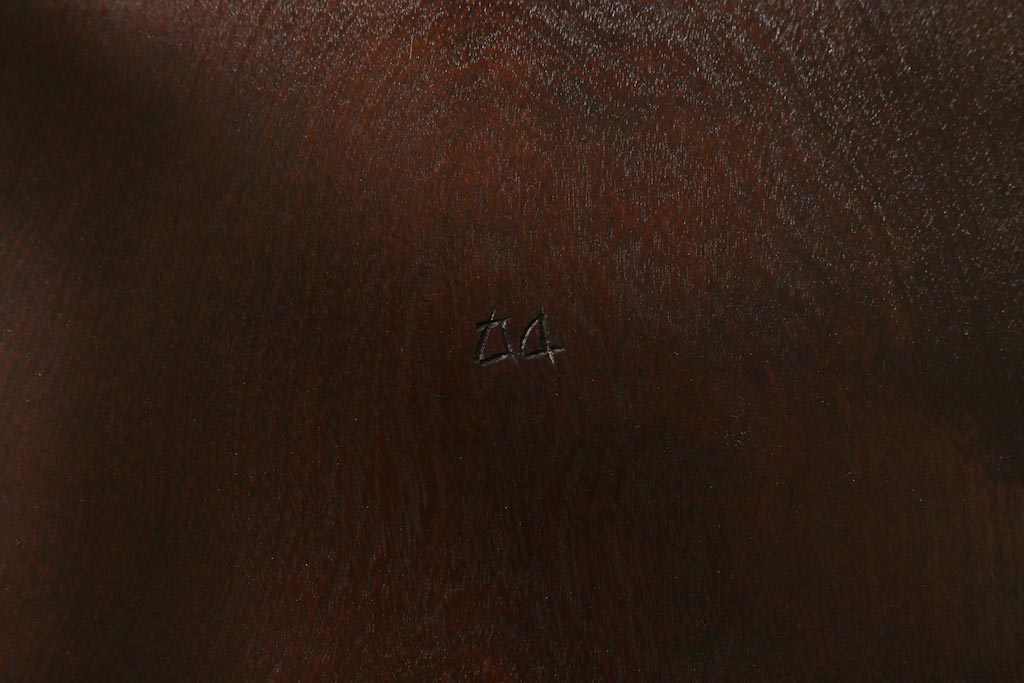 中古　松本民芸家具　シックな空間におすすめのラダーバックチェア(ダイニングチェア、椅子)(R-039804)