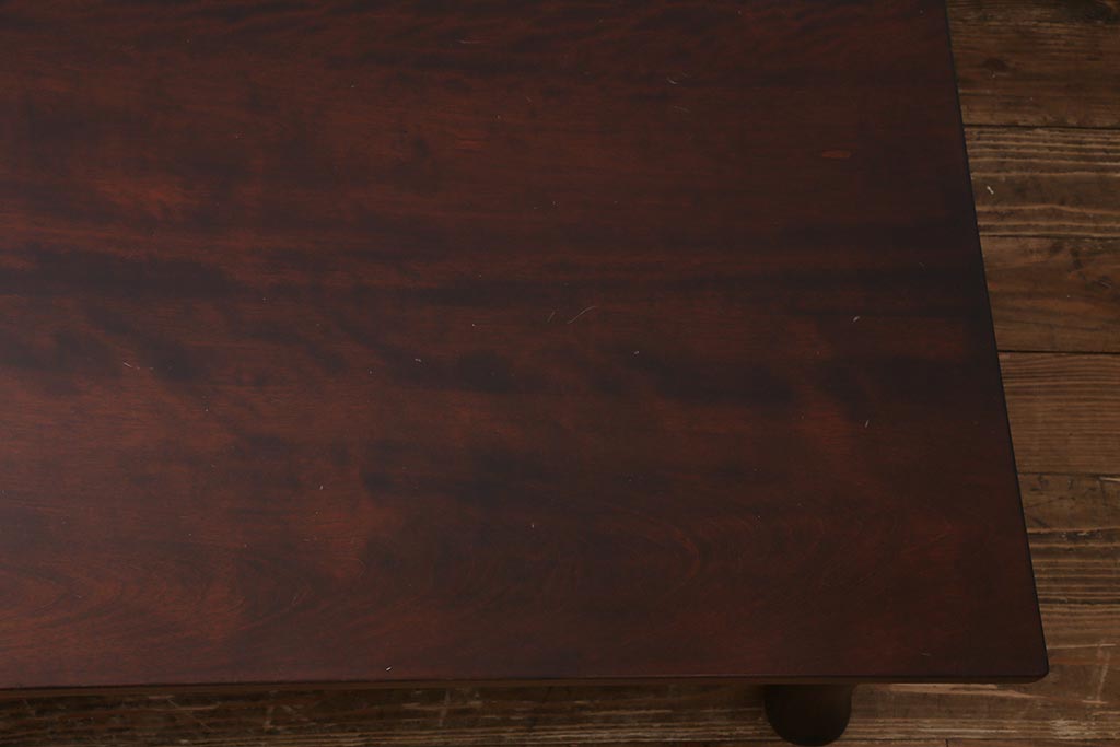 中古　松本民芸家具　上品な和モダンスタイルにおすすめなT.K型座卓(ローテーブル)(R-040175)