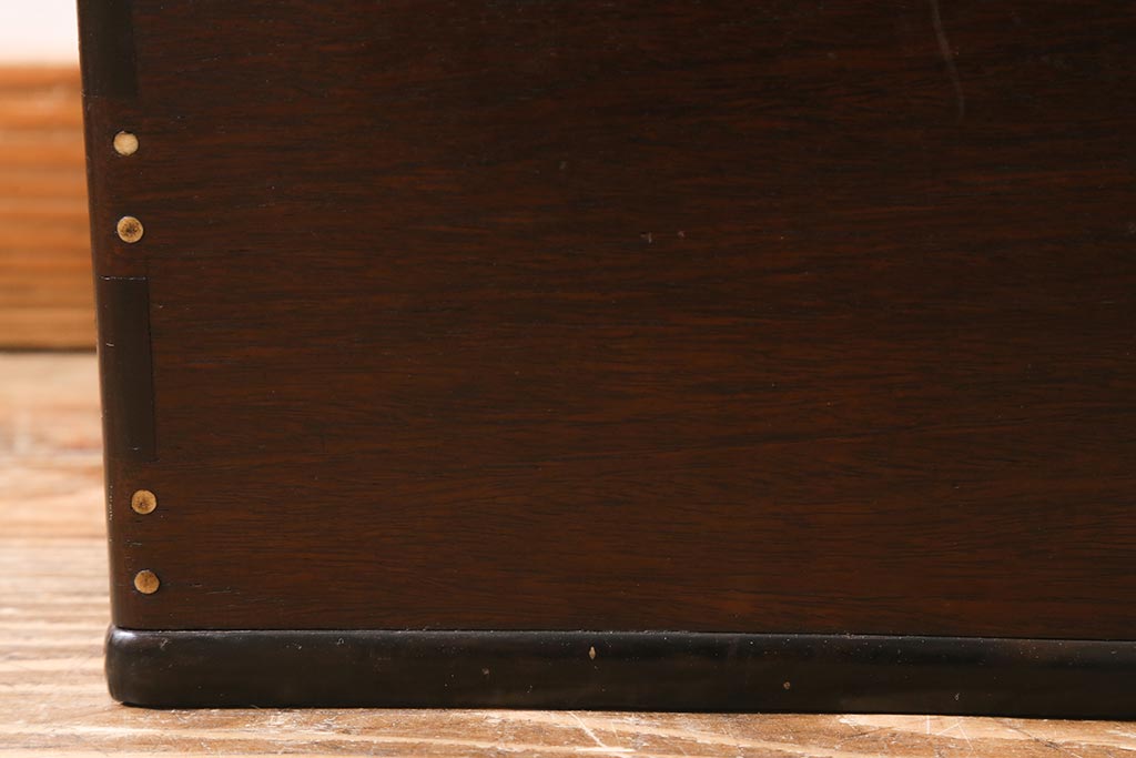 アンティーク雑貨 明治大正期 指物家具 紫檀(シタン)材 品のある佇まい