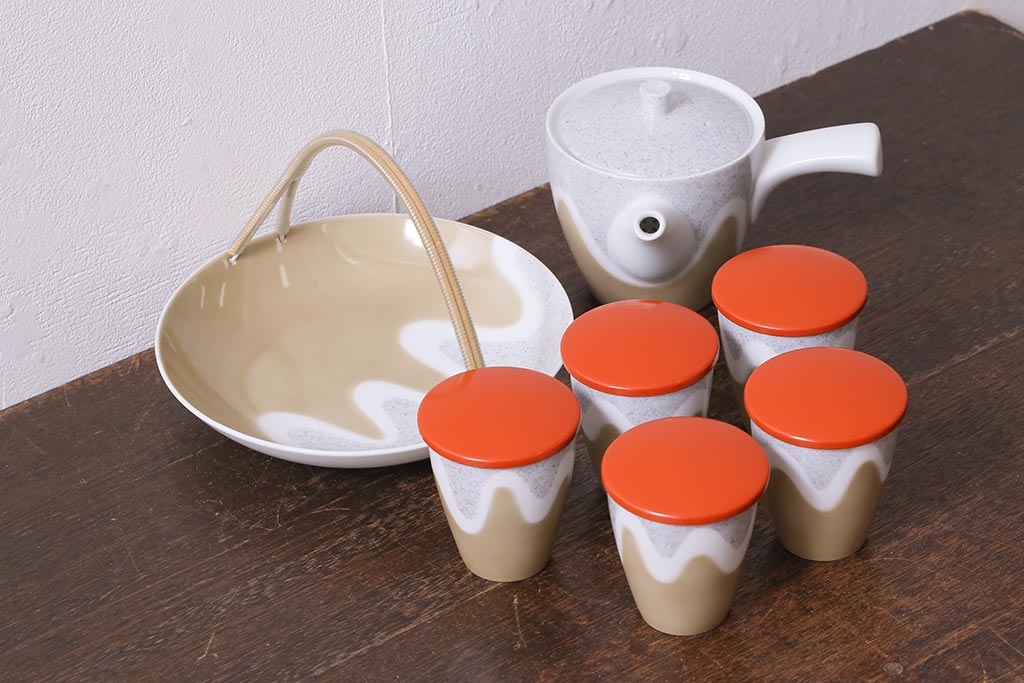 Amazon.co.jp: ノリタケの和食器 乃りたけダイヤモンドコレクション金閣銀閣の茶器揃え5客セット 急須 湯呑 : ホーム＆キッチン
