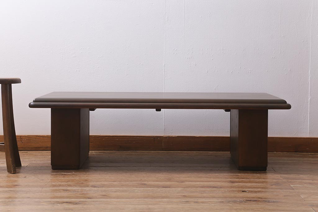 中古　maruni(マルニ木工)　上品なリビングテーブル(ローテーブル、センターテーブル)(R-040547)