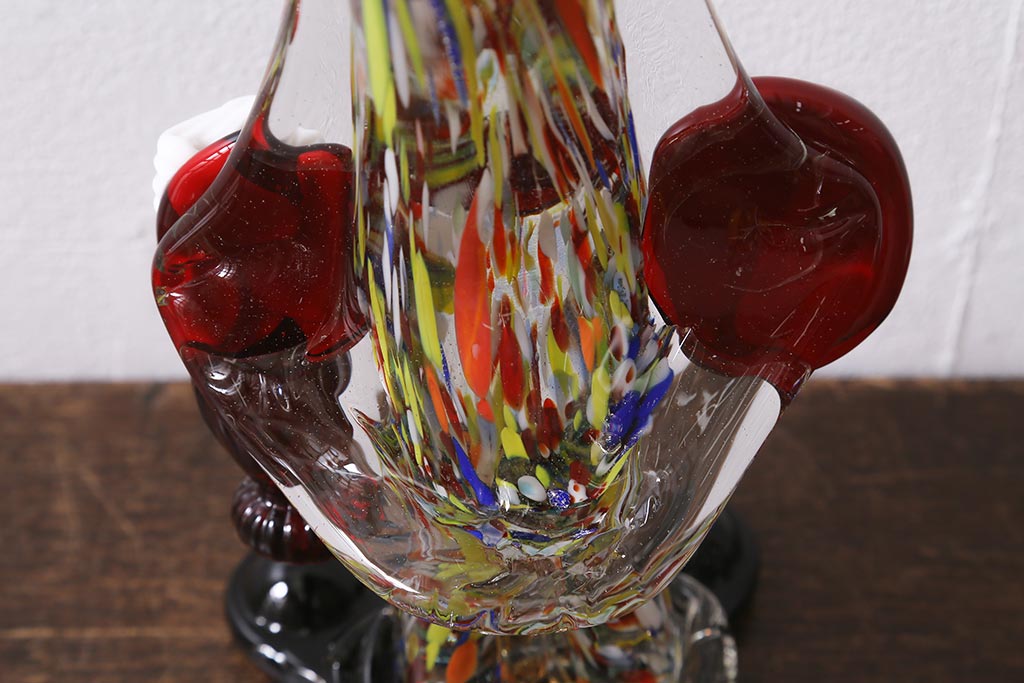 アンティーク雑貨 イタリア製 ヴェネチアンガラス MURANO(ムラノ アンティーク雑貨 イタリア製 ヴェネチアンガラス MURANO(ムラノ
