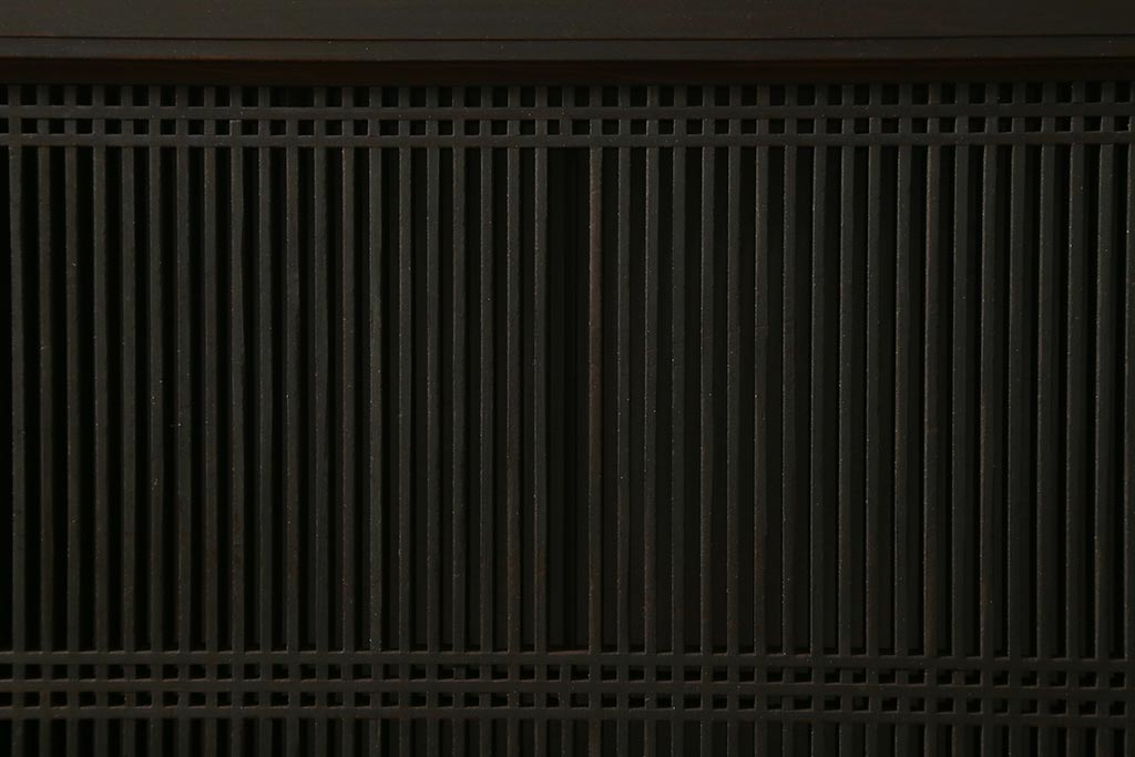 熱い販売 アンティーク家具 上品な和の雰囲気漂う筬欄間(オサランマ 建具