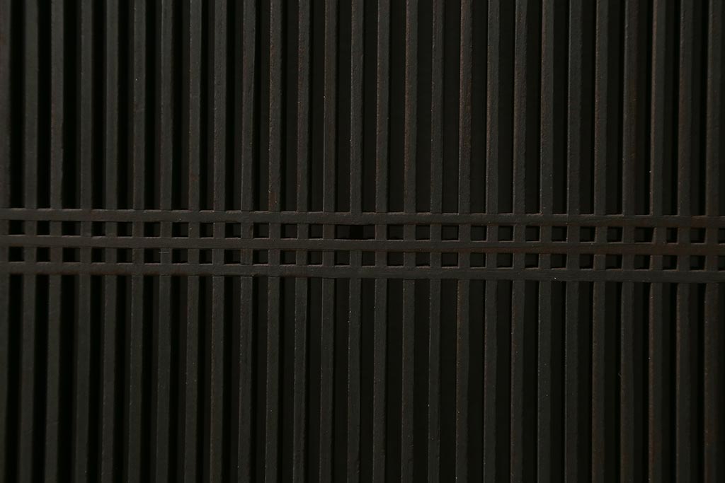 アンティーク家具 上品な和の雰囲気漂う筬欄間(オサランマ