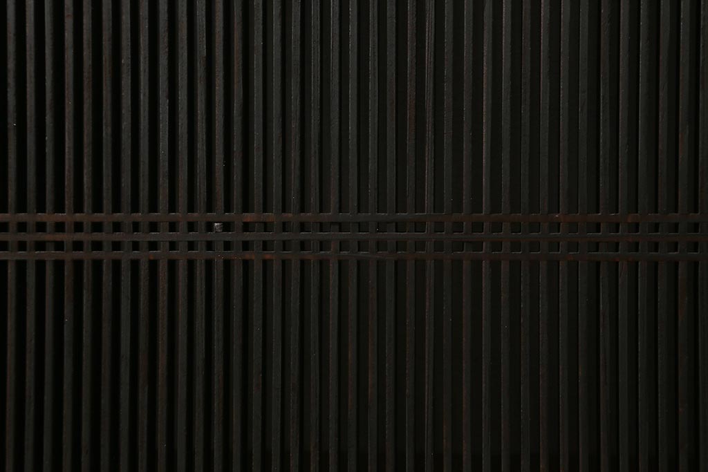 ビンテージ建具　上品な和の雰囲気漂う長欄間(明り取り、建具)(R-040756)